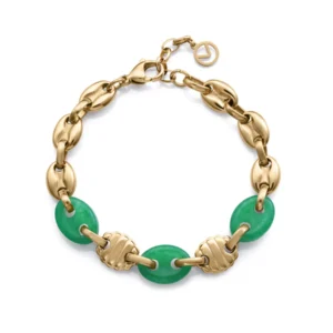 Pulsera Mujer Acero IP Dorado Calabrotes