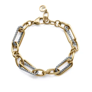 Pulsera Mujer Acero IP Dorado
