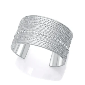 Pulsera de acero chapado en plata 999 colección Laura Escanes