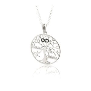 Gargantilla Plata, árbol de la vida personalizado